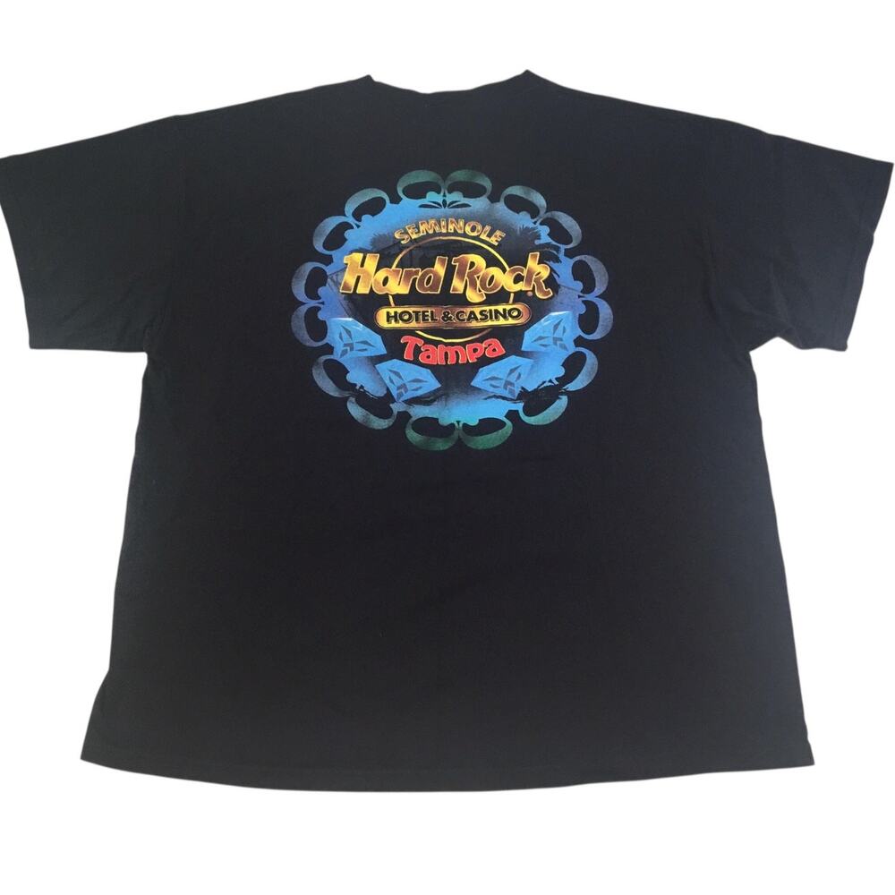 Hard Rock Hotel T-Shirt  Seminole Hotel Casino Tampa Size XL